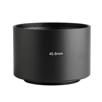 Метален сенник за обектив обектив с дължина 40,5 мм фотоапарати на Canon, Nikon, Pentax, Sony Olympus
