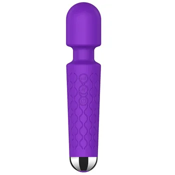 20 Степени Мощни Вибратори за Клитора за Жени AV Магическа Пръчка USB Зареждане Масаж на Точките G Секс Играчки За Възрастни Жена Мастурбация