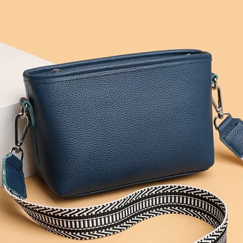 Луксозен портфейл-клатч за пазаруване, с ежедневни модни дамски чанти през рамо 2024, Зимни дизайнерски дамски шик чанта през рамо, Sac A Main Femme